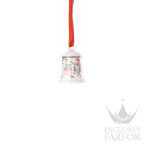 02250-727498-27919 Hutschenreuther Christmas Фарфоровый колокольчик 5см