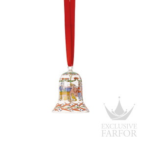 02251-722301-49705 Hutschenreuther Christmas Фарфоровый колокольчик 7см