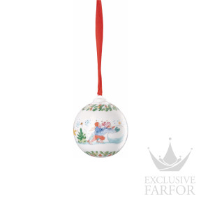 02252-722993-27940 Hutschenreuther Christmas (Лимитированная серия) Фарфоровый шар 6см