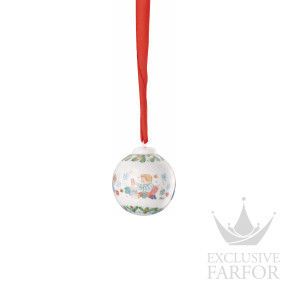 02252-727499-27939 Hutschenreuther Christmas Фарфоровый шар 5см