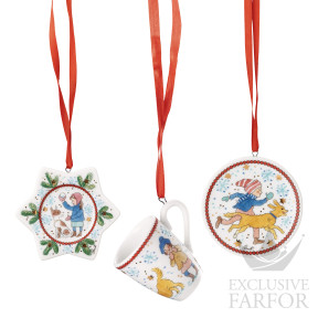 02485-727496-28673 Hutschenreuther Christmas Набор из 3 предметов