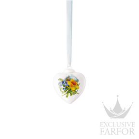 02256-727125-27840 Hutschenreuther Easter Collection "Narcissus Orange" Украшение "Сердце" 5,5см