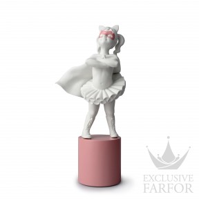 01009483 Lladro Childhood & Fairy Tales "Childhood"Статуэтка "Моя суперсила" 40 х 17см