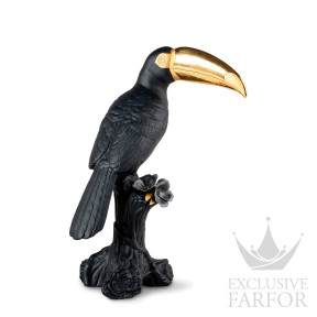 01009712 Lladro Animal Kingdom "Boldblack" (Лимитированная серия на 1000 пред.) Статуэтка "Тукан" 28 х 38см