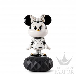 01009707 Lladro Disney Статуэтка "Минни маус в черном" 31 х 17см