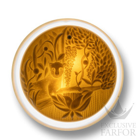 01024149 Lladro Jungle  Бра, настенный светильник (Белый) 40 х 40см