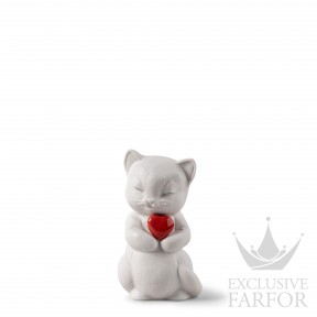 01009775 Lladro Love stories "Lovely World" Статуэтка "Вискер - игривый котенок" 12 х 7см