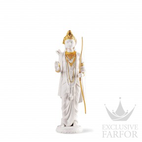 01009715 Lladro Spirituality "Hinduism" Статуэтка "Рама" 30 х 10см