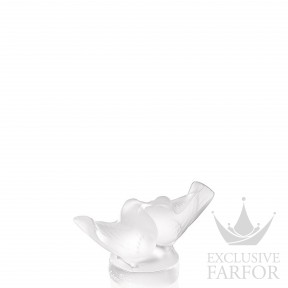 1060500 Lalique 2 Lovebirds Статуэтка "2 Неразлучника" 4,5см