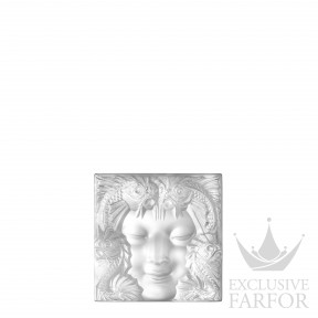 10039700 Lalique Masque de Femme Декоративная панель 8x8см