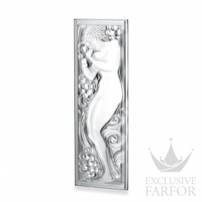 10067800 Lalique Figurine et Raisins Декоративная панель 45x15x17см