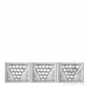 1024700 Lalique Raisins Декоративная панель 36x15,2см