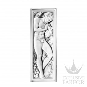 10625800 Lalique Joueur de Pipeau Декоративная панель зеркальная (с рамой, правая сторона) 47,5x17x2,6см