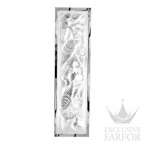 10625900 Lalique Merles et Raisins Декоративная панель зеркальная (с рамой, правая сторона) 53,9x14,7x2,6см
