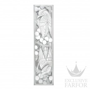10740700 Lalique Merles et Raisins Декоративная панель (левая сторона) 89х30см