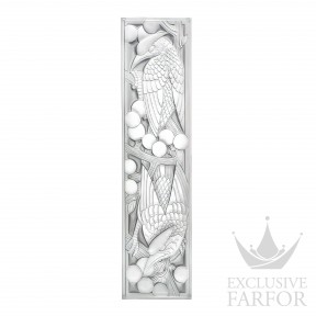10740800 Lalique Merles et Raisins Декоративная панель зеркальная (левая сторона) 89х30см