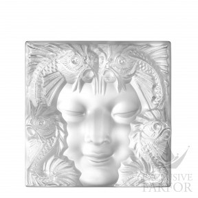 1164500 Lalique Masque de Femme Декоративная панель (со стендом) 32,6x32,6см