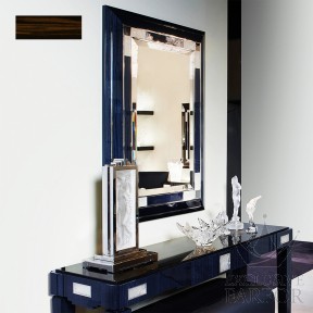 11185500 Lalique Roses (Нумерованная серия) Зеркало "Эбеновое дерево" 138x96см