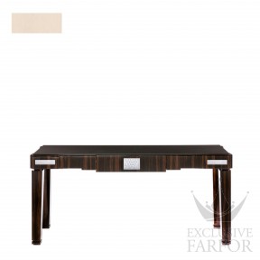 11180205 Lalique Raisins Консольный стол с черной гранитной столешницей "Пепельная слоновая кость" 182x50x81см