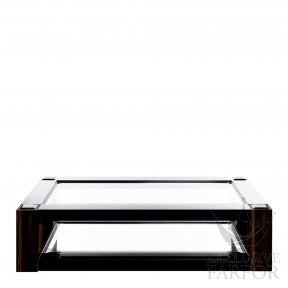 73212000 Lalique Raisins Журнальный столик "Черный лак, эбеновое дерево" 180x110x45см
