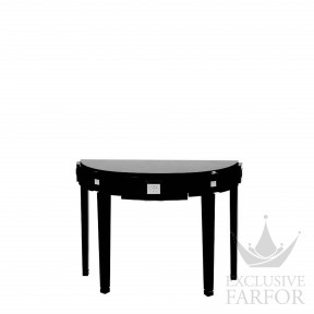 73512000 Lalique Raisins Консольный стол с черной гранитной столешницей "Черный лак" 118x45x81см
