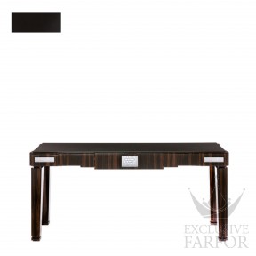 73512040 Lalique Raisins Консольный стол с черной гранитной столешницей "Черный лак" 182x50x81см