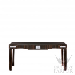 73522000 Lalique Raisins Консольный стол с черной гранитной столешницей "Эбеновое дерево" 182x50x81см