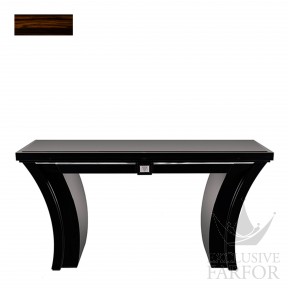 73522610 Lalique Raisins Консольный стол с черной гранитной столешницей "Эбеновое дерево" 150x50x76см