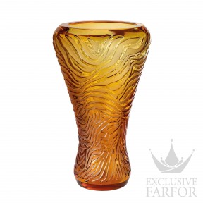 10786500 Lalique Tigre Ваза "Янтарный" 45см