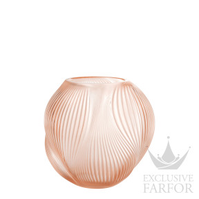 10856100 Lalique Alizé Ваза "Коралловый" 18см