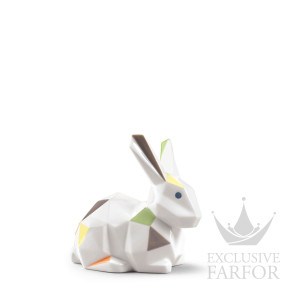 01009264 Lladro Animal Kingdom "Origami"Статуэтка "Кролик оригами" 12 x 13см