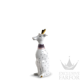 01009553 Lladro Animal Kingdom "Unusual friends" Статуэтка "Собака" 23 х 7см