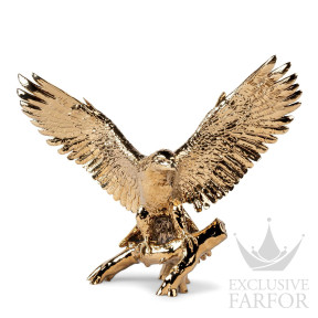 01009819 Lladro Animal Kingdom "Birds" Статуэтка "Дух свободы (золотой)" 48 х 57см 48 х 57см