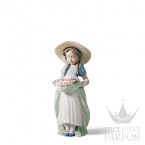 01006756 Lladro Childhood & Fairy Tales "In my garden"Статуэтка "Щедрое цветение" 24 x 13см