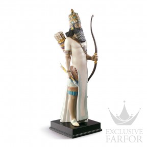 01009169 Lladro High Porcellaine (Лимитированная серия на 250 пред.)Статуэтка "Ассирийский стрелок" 96 x 31см