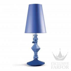 01023260 Lladro Belle de Nuit Лампа настольная (синий) 57 х 20см