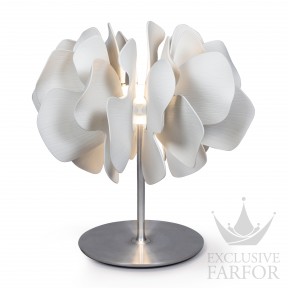 01023975 Lladro Nightbloom Лампа настольная "Цветение ночи (белый)" 47 х 47см