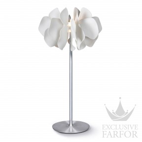 01024044 Lladro Nightbloom Торшер, напольный светильник "Цветение ночи (белый)" 170 х 68см