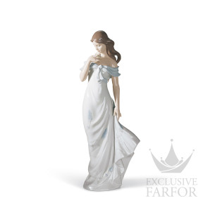 01006918 Lladro Romanticism "Flowering"Статуэтка "Цветочный шепот" 37 x 14см