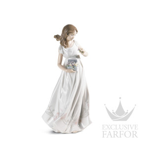 01006921 Lladro Romanticism "Flowering"Статуэтка "Сокровища сердца" 33 x 15см