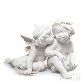 01009128 Lladro SpiritualityСтатуэтка "Эрос и Психея" 28 x 43см