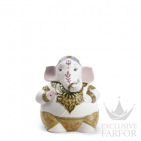 01009150 Lladro Spirituality "Hinduism"Статуэтка "Ганеша" 16 x 14см