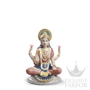 01009229 Lladro Spirituality "Hinduism"Статуэтка "Лакшми" 22 x 18см