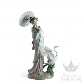 01008253 Lladro World Cultures "Orientalism"Статуэтка "Японский портрет" 39 x 25см