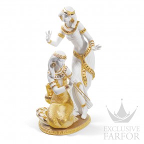 01008591 Lladro World Cultures (Лимитированная серия на 500 пред.) Статуэтка "Танцоры Нила (Re-Deco)" 51 x 32см