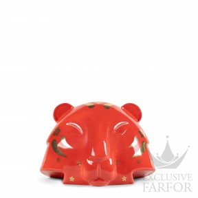 01009549 Lladro World Cultures "Chinese Zodiac" Статуэтка "Тигр (красный)" 9 х 14см