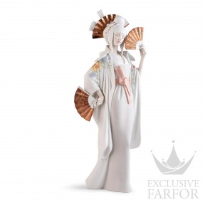 01009555 Lladro World Cultures "Japanese Traditions" Статуэтка "Японская танцовщица" 57 х 23см