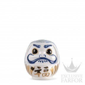 01009576 Lladro World Cultures "Japanese Traditions" Статуэтка "Дарума (синий)" 12 х 12см