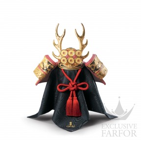 01013048 Lladro World Cultures "Japanese Traditions"Статуэтка "Шлем самурая (красный)" 35 х 20см