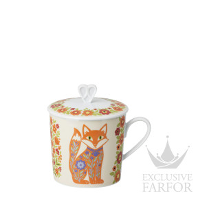10650-426393-15482 Rosenthal Home Flower Farm "Fauna" Кружка с крышкой 0,38л